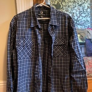 Vintage Bullhead Flannel Large Skater Y2K Grunge shirt
